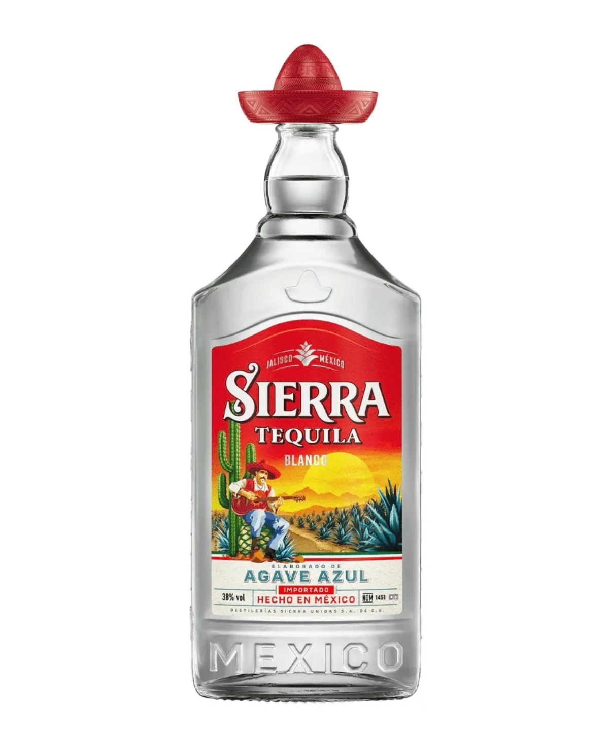SIERRA TEQUILA SILVER 100 CL