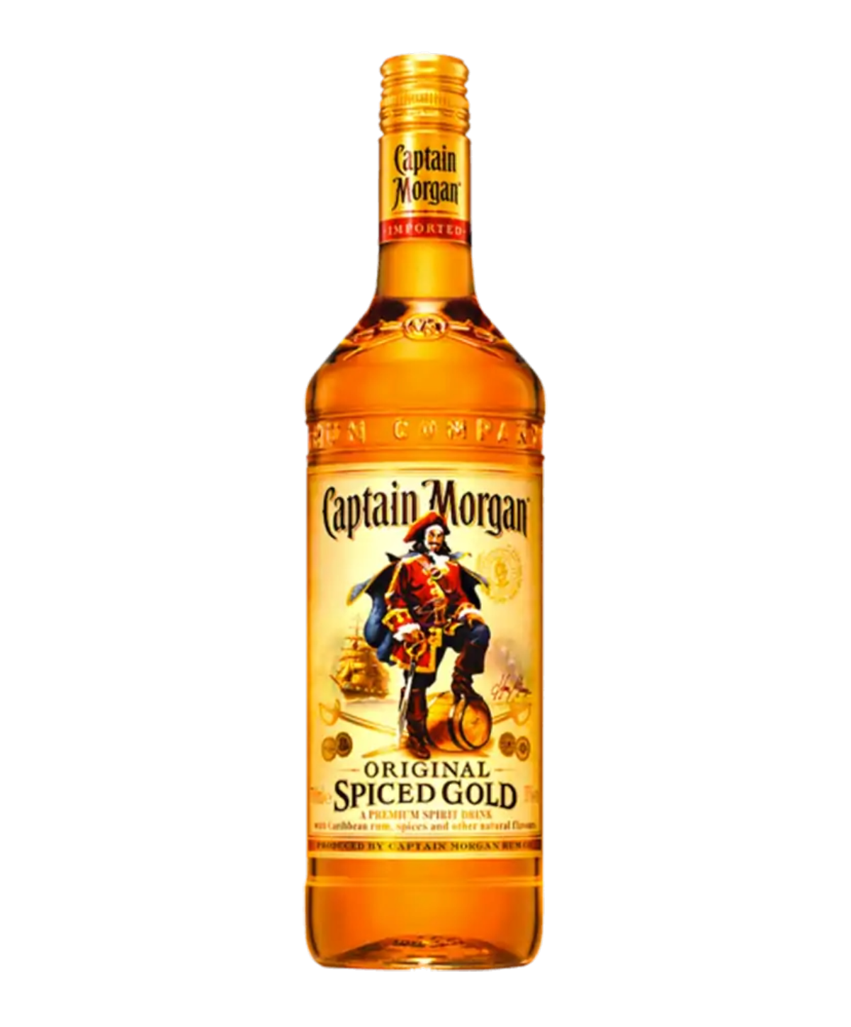 CAPTAIN MORGAN SPICED GOLD RUM 100CL