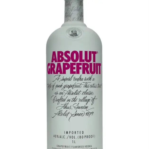 ABSOLUT VODKA GRAPEFRIUT 40% 100CL
