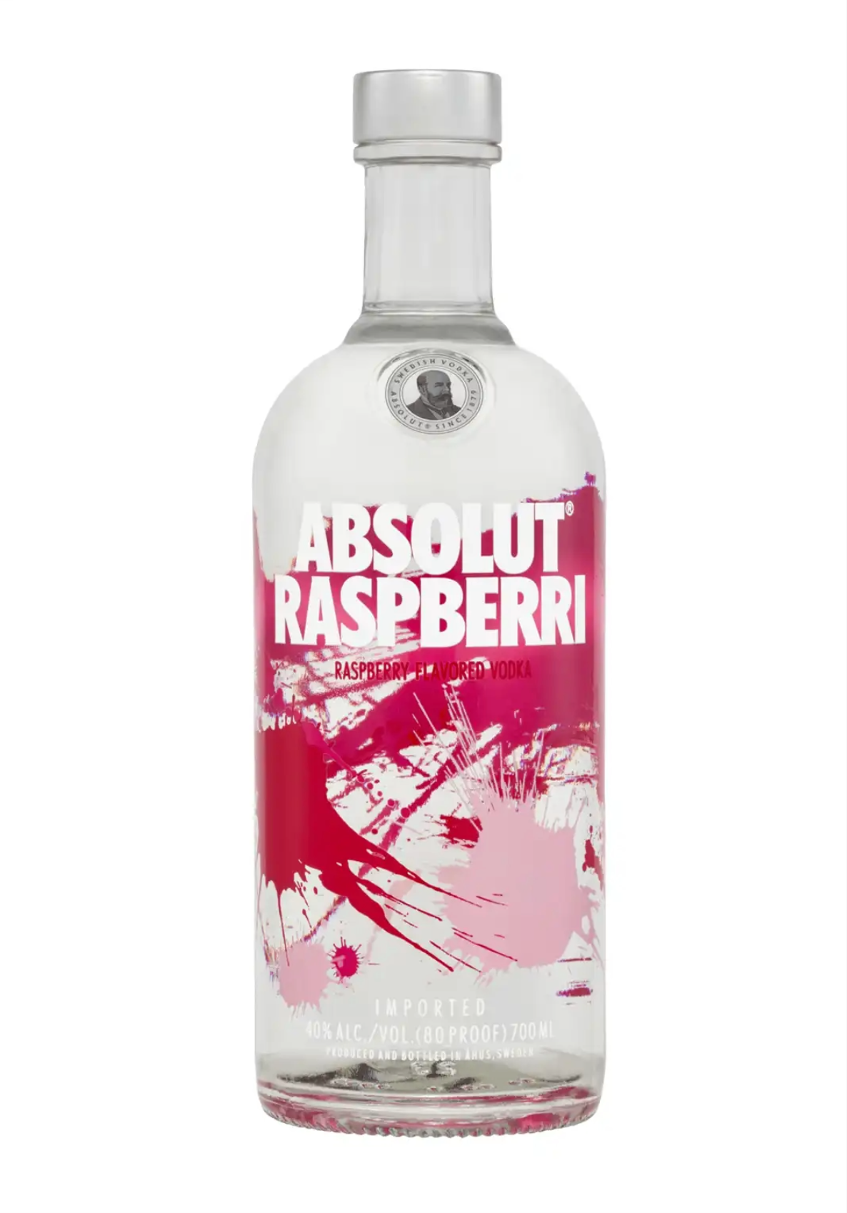 ABSOLUT, VODKA RASBERRY,40% - 100CL