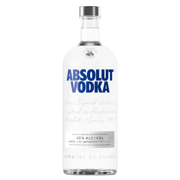 ABSOLUT VODKA BLUE 40% 100CL