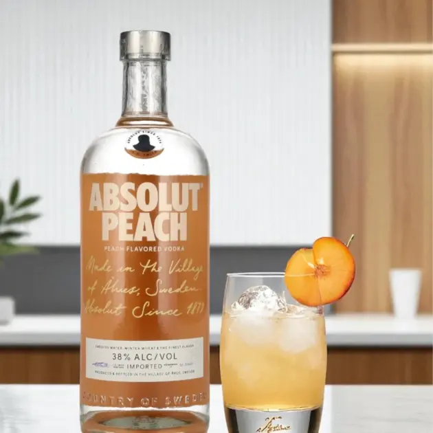 ABSOLUT, VODKA PEACH,40% - 100 CL