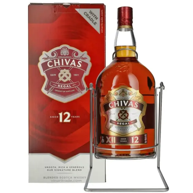 CHIVAS REGAL 12YO W/CRADLE 4.5LTR