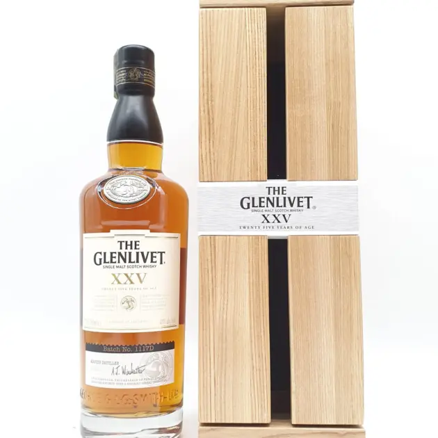 THE GLENLIVET 25 YO 70 CL