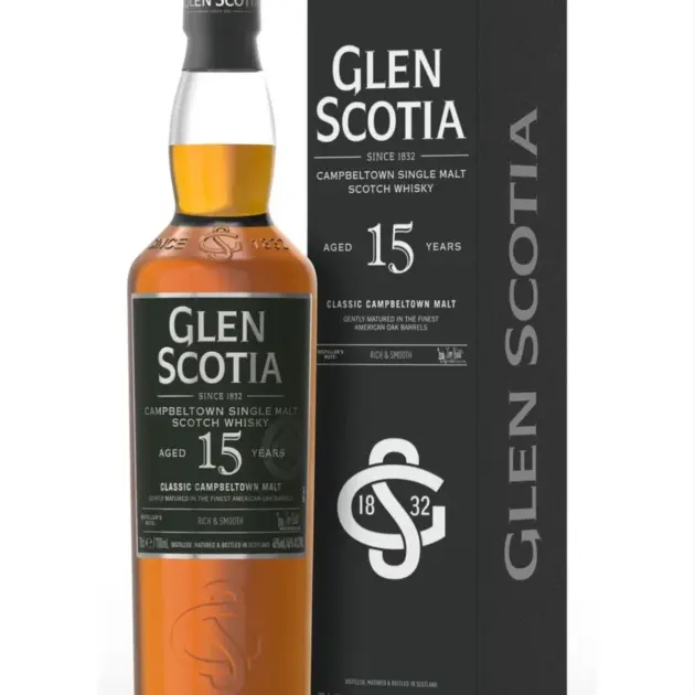 GLEN SCOTIA 15YO SINGLE MALT SCOTCH 70CL