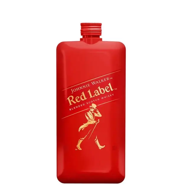 J/W RED LABEL POCKET SCOTCH 200 ML