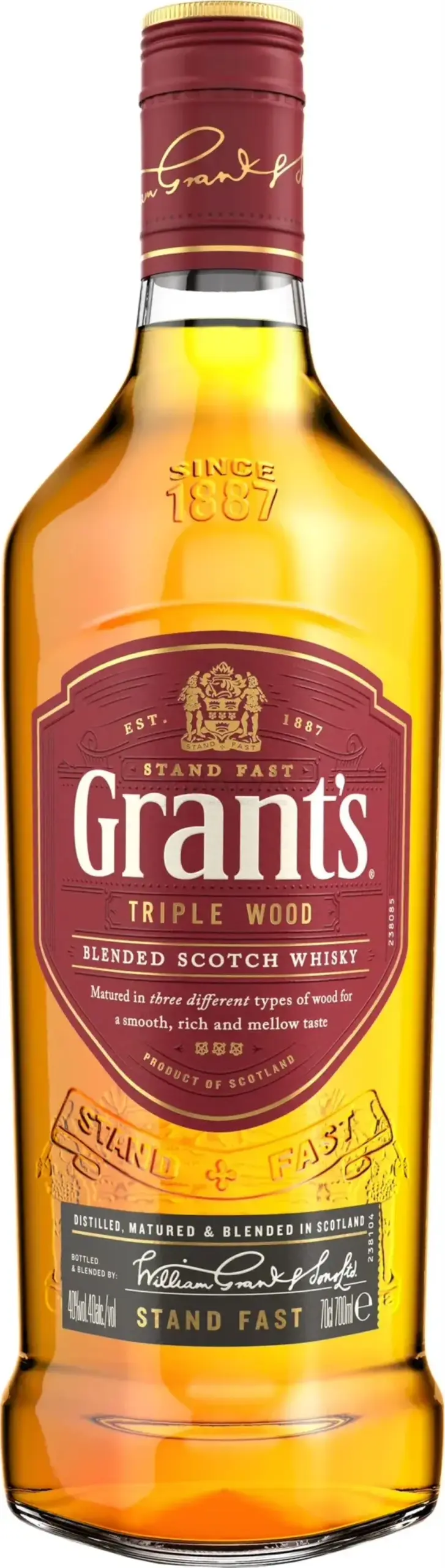 WILLIAM GRANTS TRIPLE WOOD 100 CL